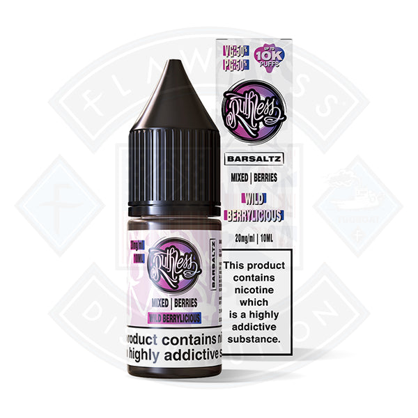 Ruthless Bar Saltz Salt Wild Berrylicious 10ml
