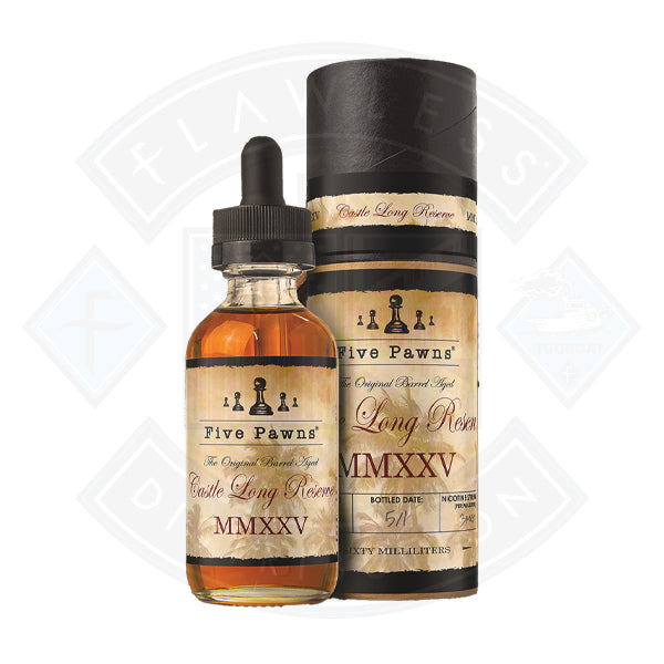 Five Pawns Castle Long Reserve MMXXV 0mg 50ml Shortfill