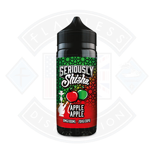 Doozy Vape Seriously Shisha Apple Apple 100ml Shortfill