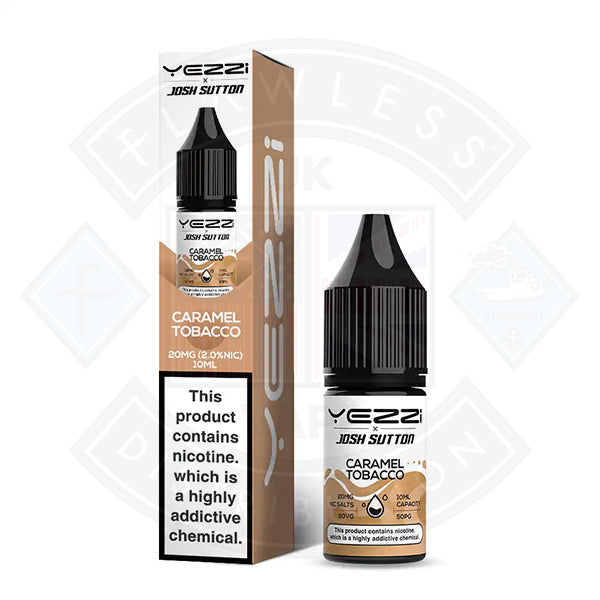 Yezzi Josh Sutton Nic Salts Caramel Tobacco 10ml