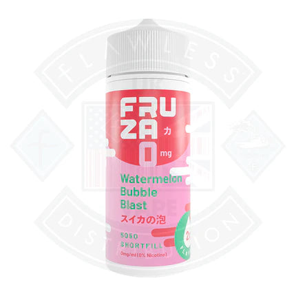 Fruza Watermelon Bubble Blast 50/50 0mg 100ml Shortfill