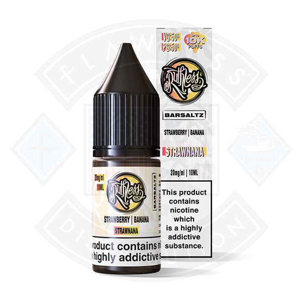 Ruthless Bar Saltz Salt Strawnana 10ml