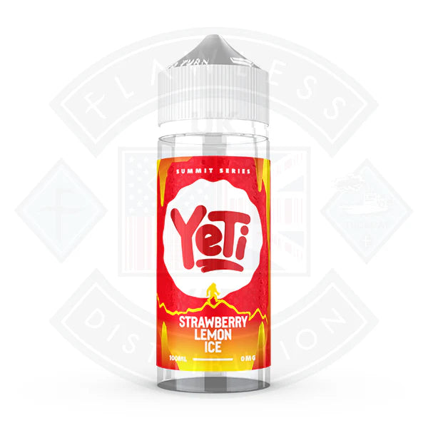 Yeti Summit Series - Strawberry Lemon Ice 0mg 100ml Shortfill