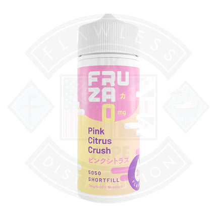 Fruza Pink Citrus Crush 50/50 0mg 100ml Shortfill