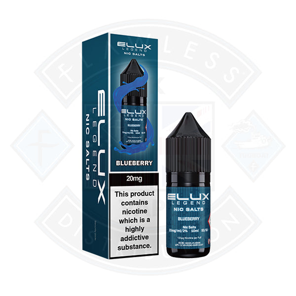 Elux Legend Nic Salt - Blueberry 10ml