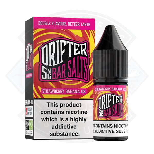 Drifter Bar Salts - Strawberry Banana Ice Nic Salt 10ml