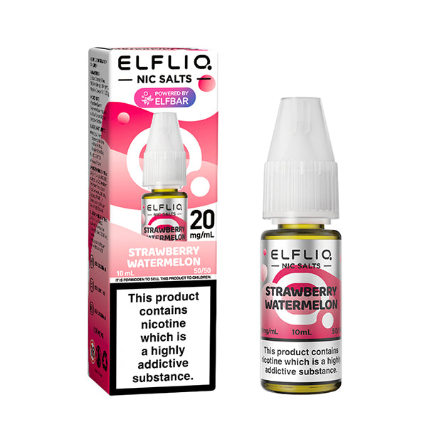 Elf Bar ELFLIQ Strawberry Watermelon Nic Salt 10ml