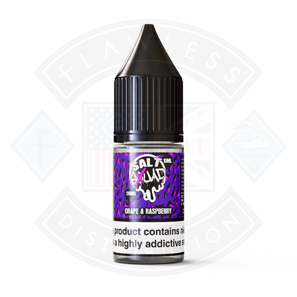 Salt Squad Nic Salt 10ml Grape and Raspberry