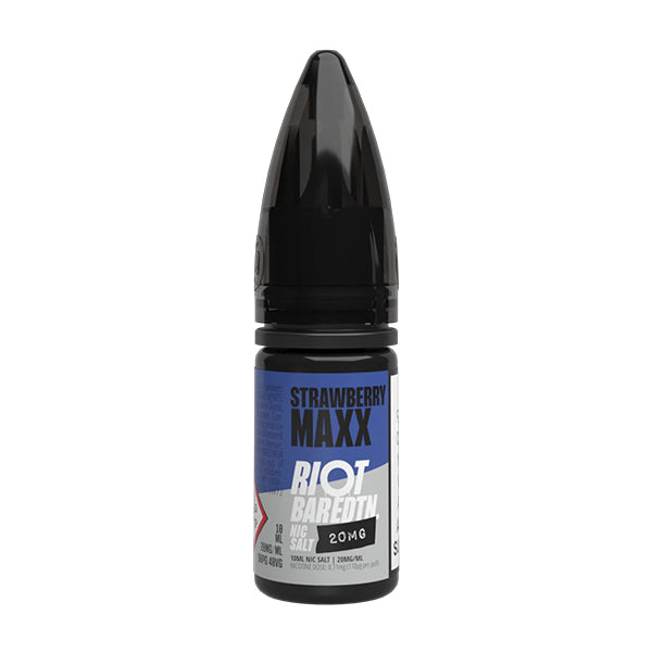 Riot Squad Bar EDTN Salt 10ml Strawberry Maxx