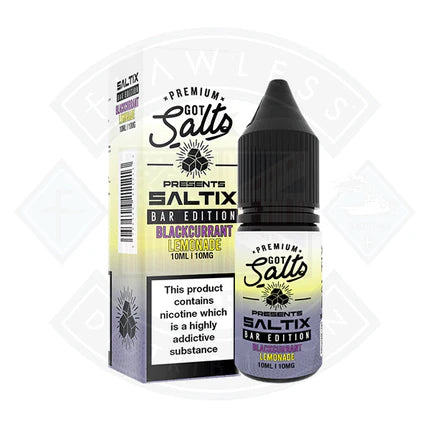 Got Salts - Blackcurrant Lemonade SALTIX Bar Edition Nic Salts 10ml