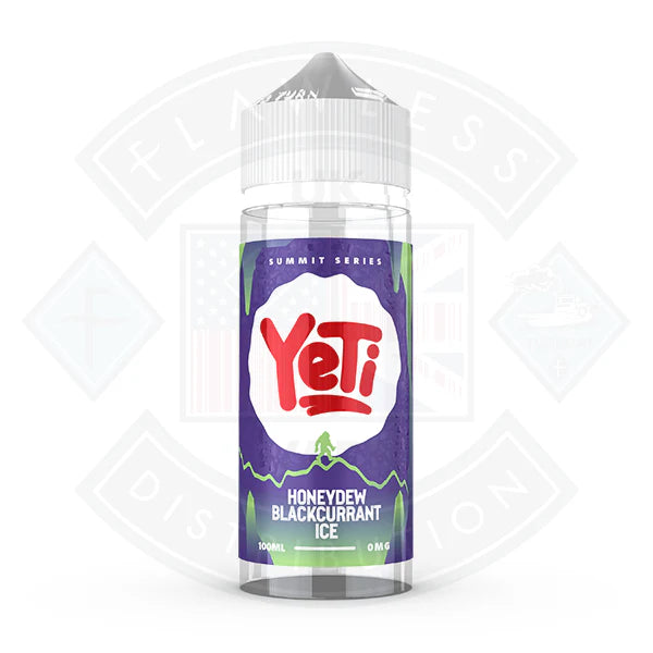 Yeti Summit Series - Honeydew Blackcurrant Ice 0mg 100ml Shortfill