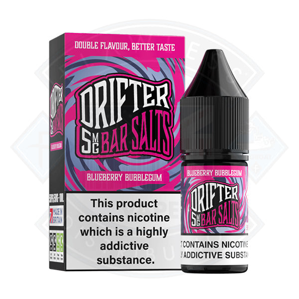 Drifter Bar Salts - Blueberry Bubblegum Nic Salt 10ml