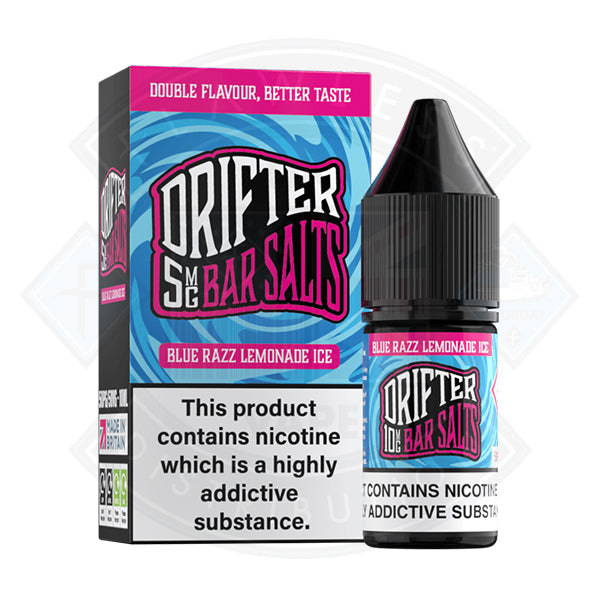 Drifter Bar Salts - Blue Razz Lemonade Ice Nic Salt 10ml