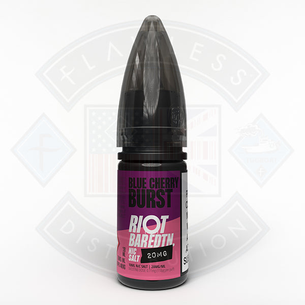 Riot Squad Bar EDTN Salt 10ml Blue Cherry Burst