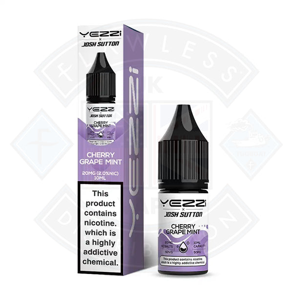 Yezzi Josh Sutton Nic Salts Cherry Grape Mint 10ml
