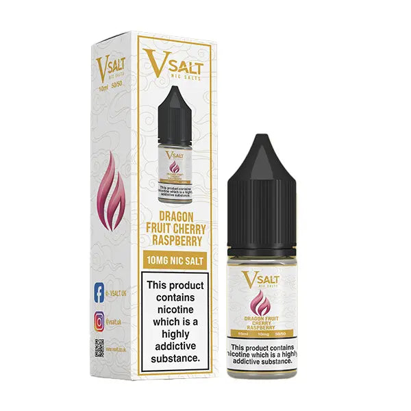 Vsalt Nic Salt 10ml Dragonfruit Cherry Raspberry