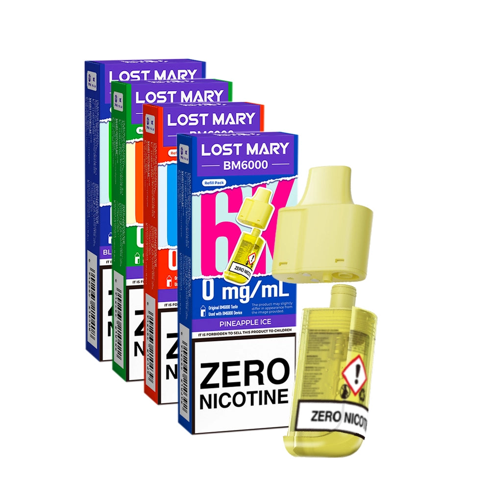 Lost Mary BM6000 Prefilled Pod ZERO | Flawless Vape Shop Lost Mary BM6000 Prefilled Pod ZERO | Flawless Vape Shop