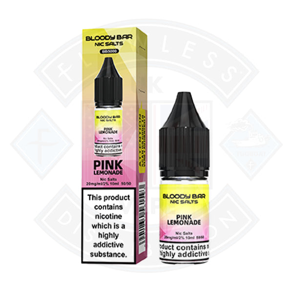 Bloody Bar Nic Salts Pink Lemonade 10ml