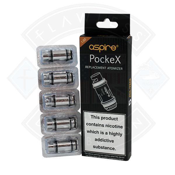 5 Pack Aspire PockeX Replacement Atomizer Coil (5 pack)