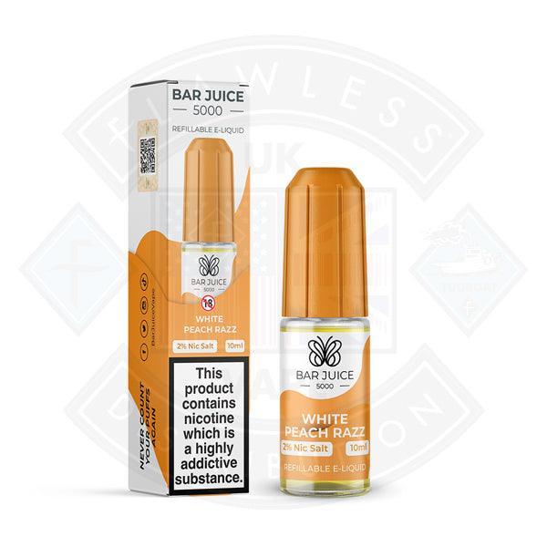 Bar Juice 5000 Nic Salt White Peach Razz 10ml