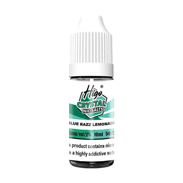 Higo Crystal Nic Salt 10ml Blue Razz Lemonade