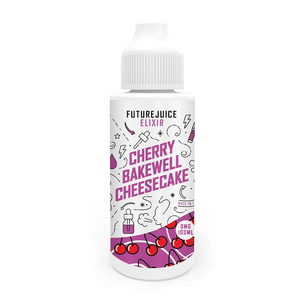 Future Juice - Elixirs - Cherry Bakewell Cheesecake 0mg 100ml Shortfill