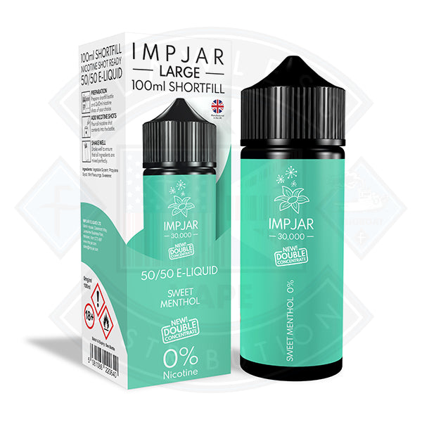 IMP JAR Large - Sweet Menthol 100ml Shortfill