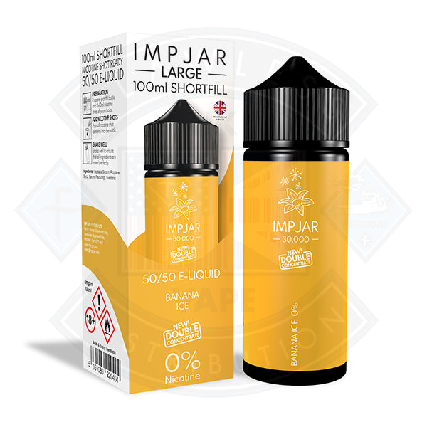 IMP JAR Large - Banana Ice 100ml Shortfill