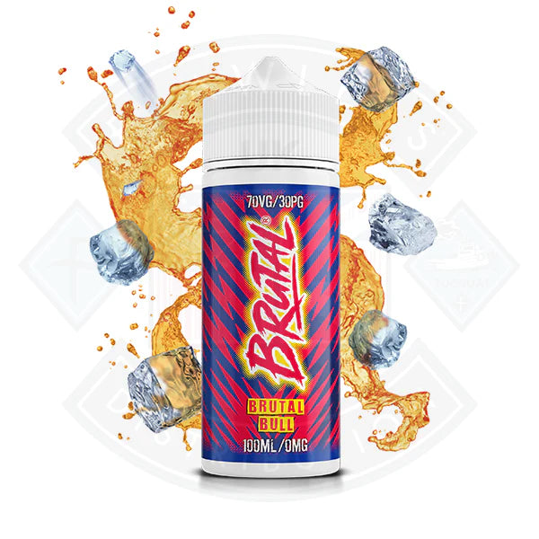 Buy Just Juice Brutal Drinks - Brutal Bull (Red Bull) 100ml | Low Prices |  Free UK Delivery