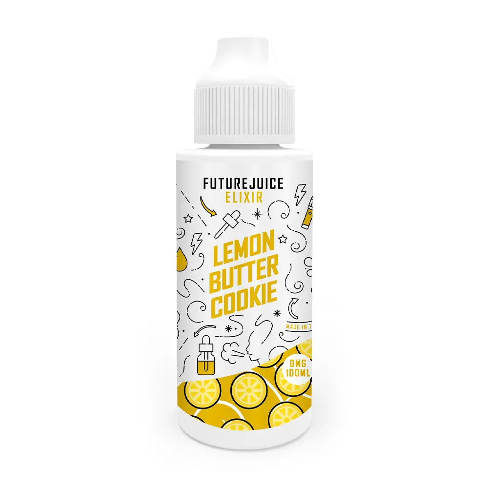 Future Juice - Elixirs - Lemon Butter Cookie 0mg 100ml Shortfill