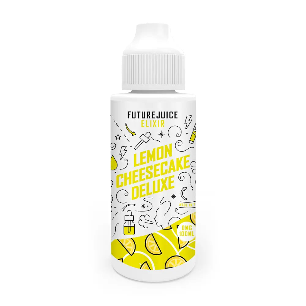 Future Juice - Elixirs - Lemon Cheesecake Deluxe 0mg 100ml Shortfill