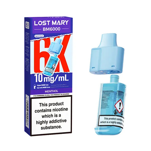 Lost Mary BM6000 Prefilled Pod 10mg