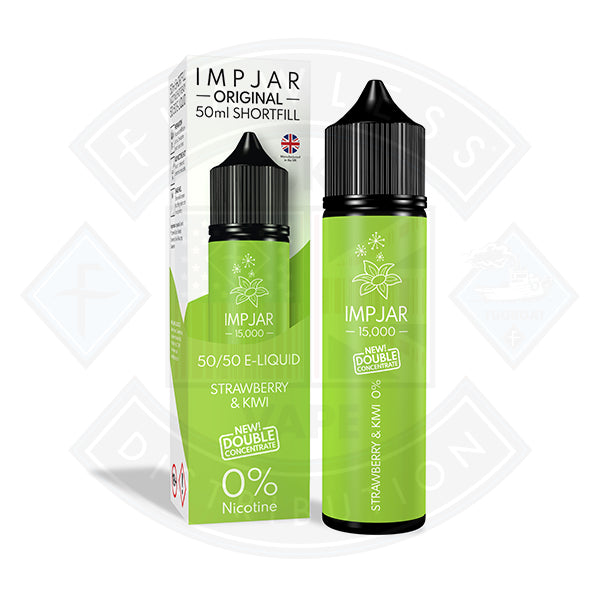 IMP JAR Strawberry & Kiwi 50ml 0mg Shortfill E-Liquid