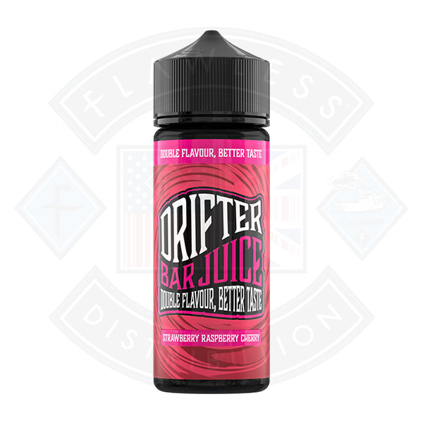 Drifter Bar Juice - Strawberry Raspberry Cherry 0mg 100ml Shortfill