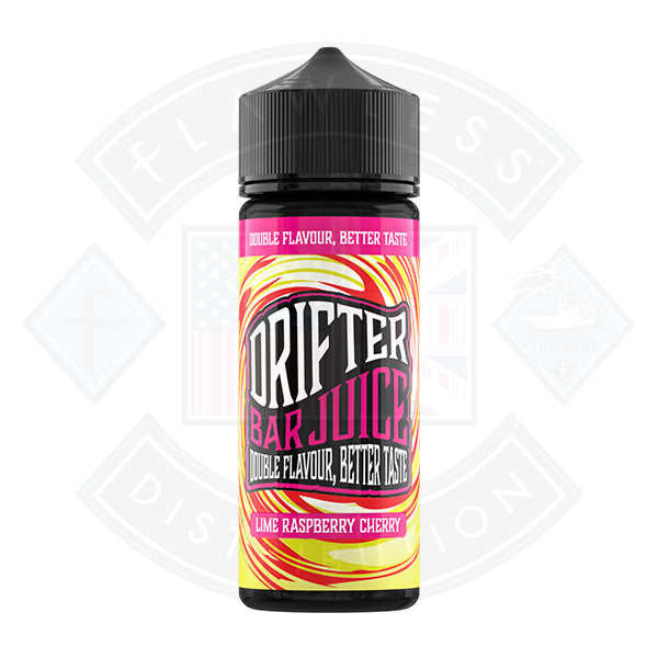 Drifter Bar Juice - Lime Raspberry Cherry 0mg 100ml Shortfill