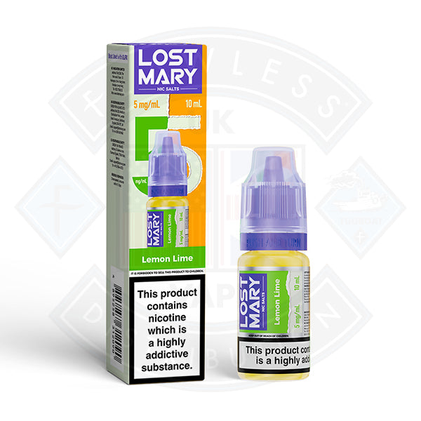 LOST MARY Lemon Lime Nic Salts E-Liquid 10ml