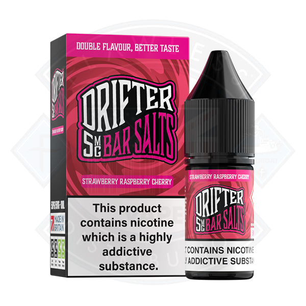 Drifter Bar Salts - Strawberry Raspberry Cherry Nic Salt 10ml