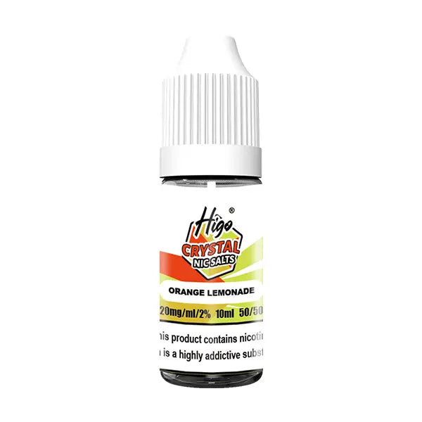 Higo Crystal Nic Salt 10ml Orange Lemonade