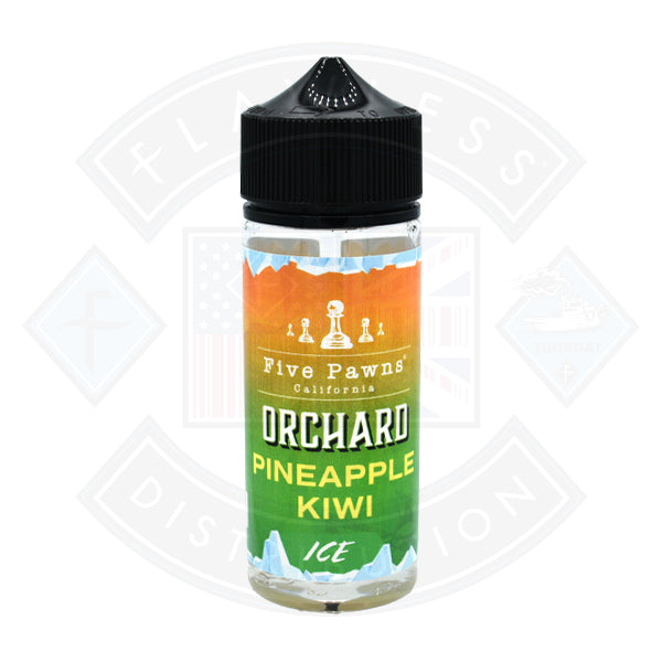 Five Pawns - Orchard Ice - Pineapple Kiwi 0mg 100ml Shortfill