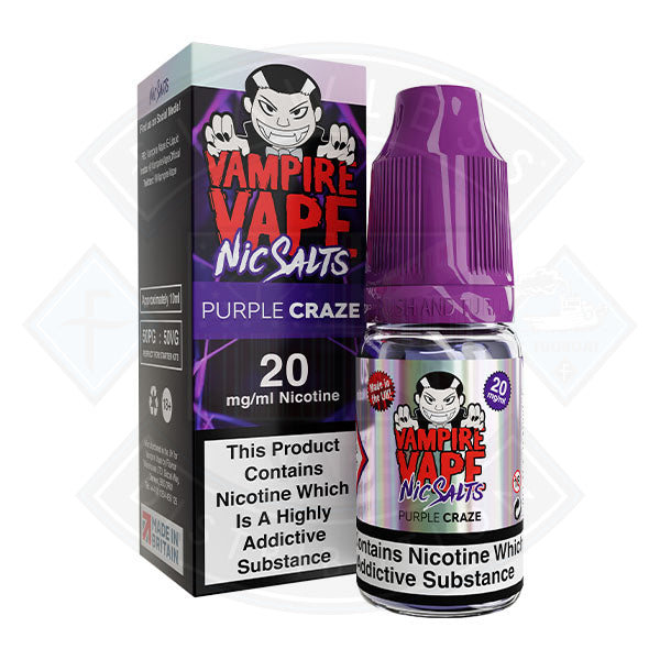 Purple Craze Nic Salt by Vampire Vape 10ml