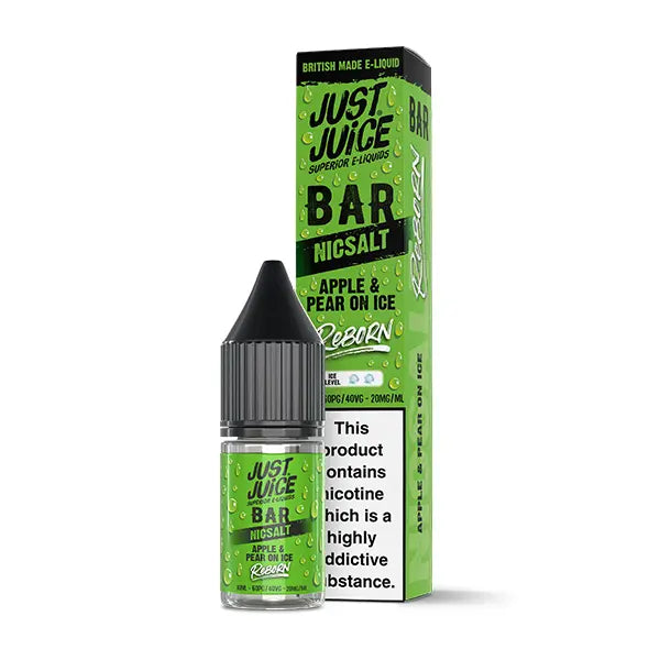 Just Juice Bar Nic Salt - REBORN 10ml Apple & Pear on Ice