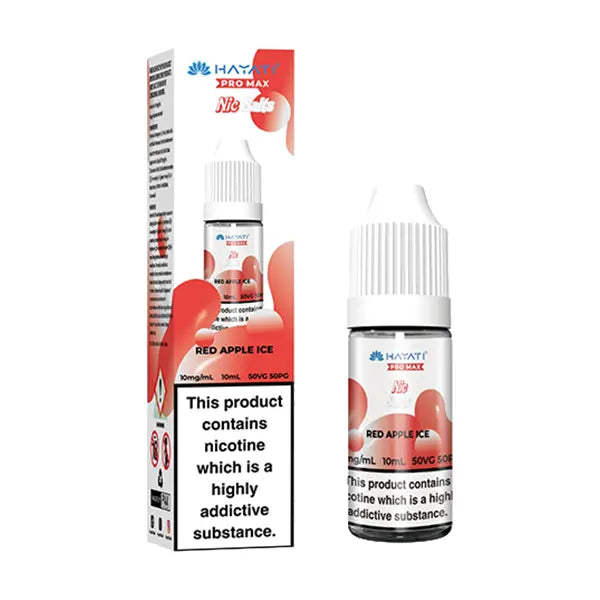 Hayati Pro Max Red Apple Ice Nic Salt 10ml