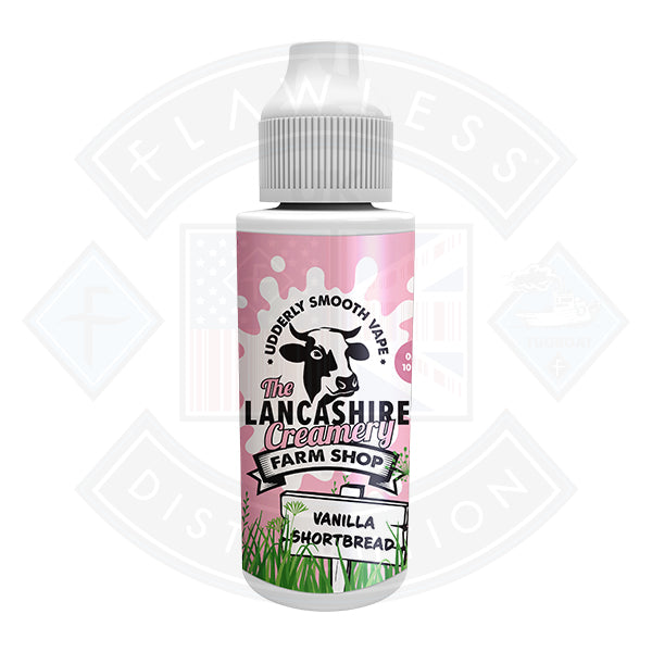 The Lancashire Creamery - Vanilla Shortbread 100ml Shortfill