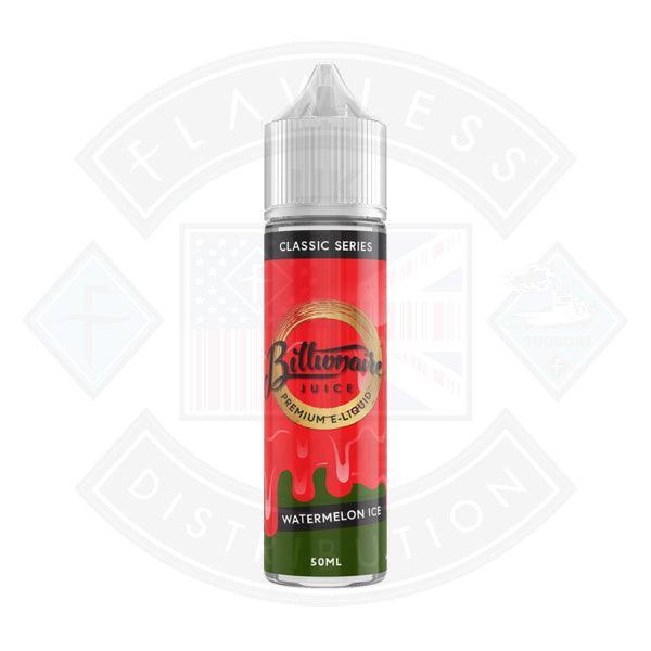 Billionaire Juice Classic Series - Watermelon Ice 0mg 50ml Shortfill - Flawless Vape Shop