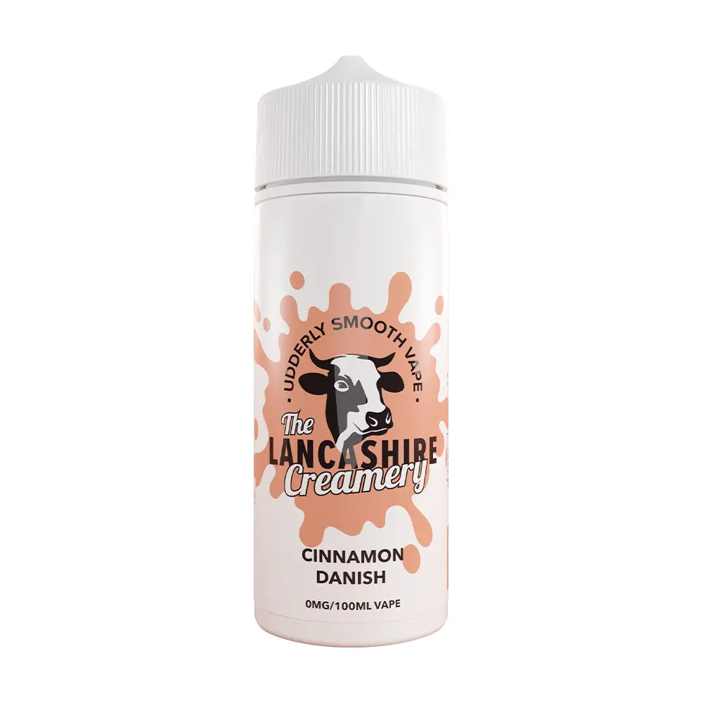 The Lancashire Creamery - Cinnamon Danish 100ml Shortfill