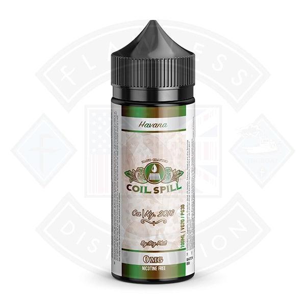 Coil Spill ā Havana 0mg 100ml Shortfill - Flawless Vape Shop