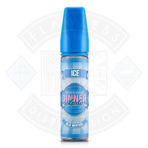 Dinner Lady Ice - Blue Menthol 0mg 50ml Shortfill - Flawless Vape Shop