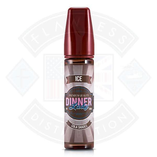 Dinner Lady Ice - Shake N' Vape Cola Shades 50ml Shortfill - Flawless Vape Shop