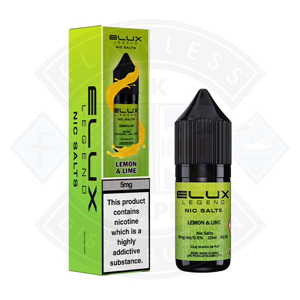Elux Legend Nic Salt - Lemon and Lime 10ml