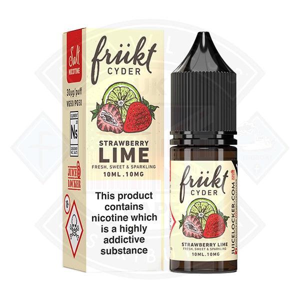 Frukt Cyder Salt Strawberry Lime 10ml - Flawless Vape Shop